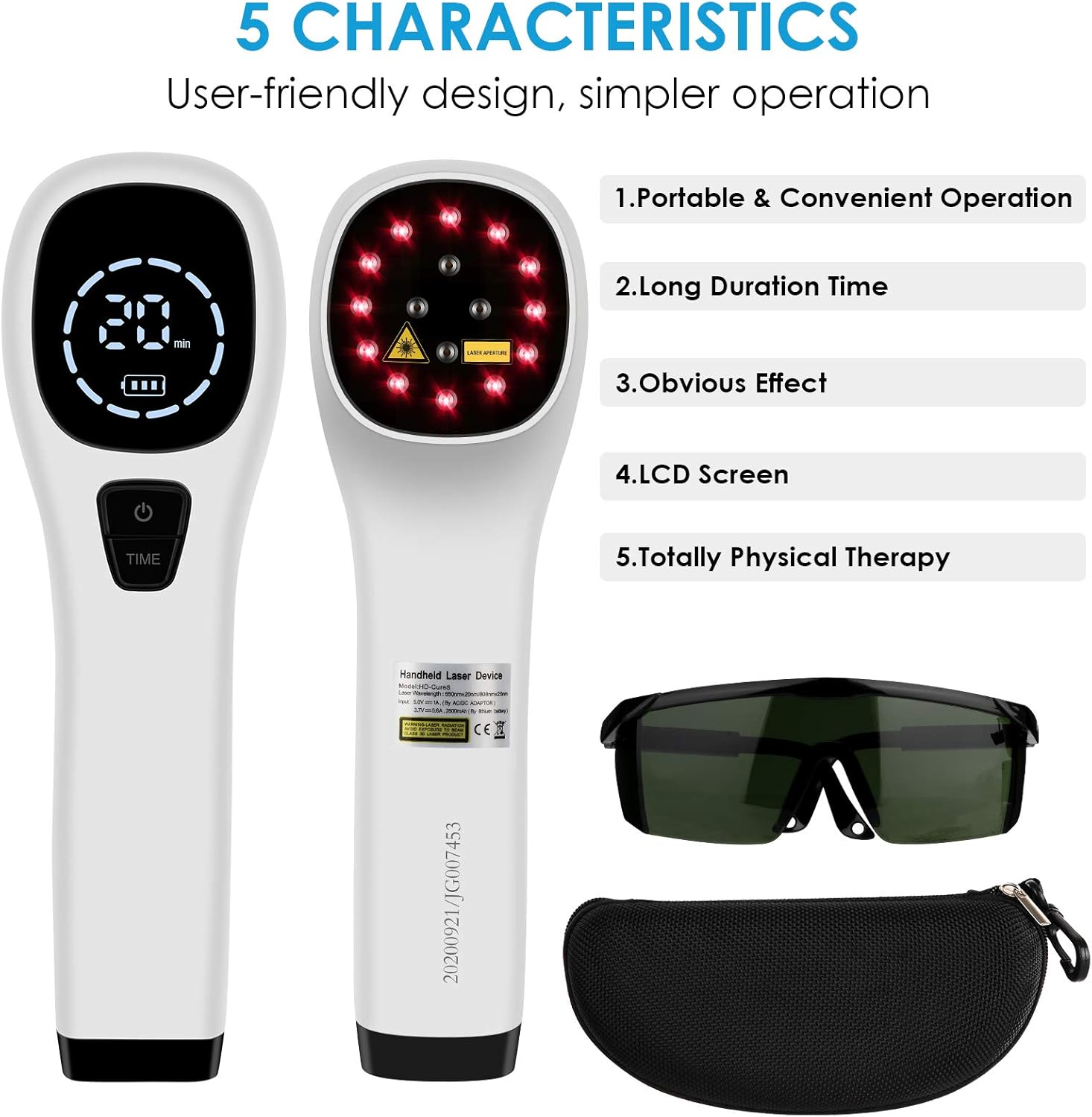 KTS® Cold Laser Therapy Device for Muscle Reliever