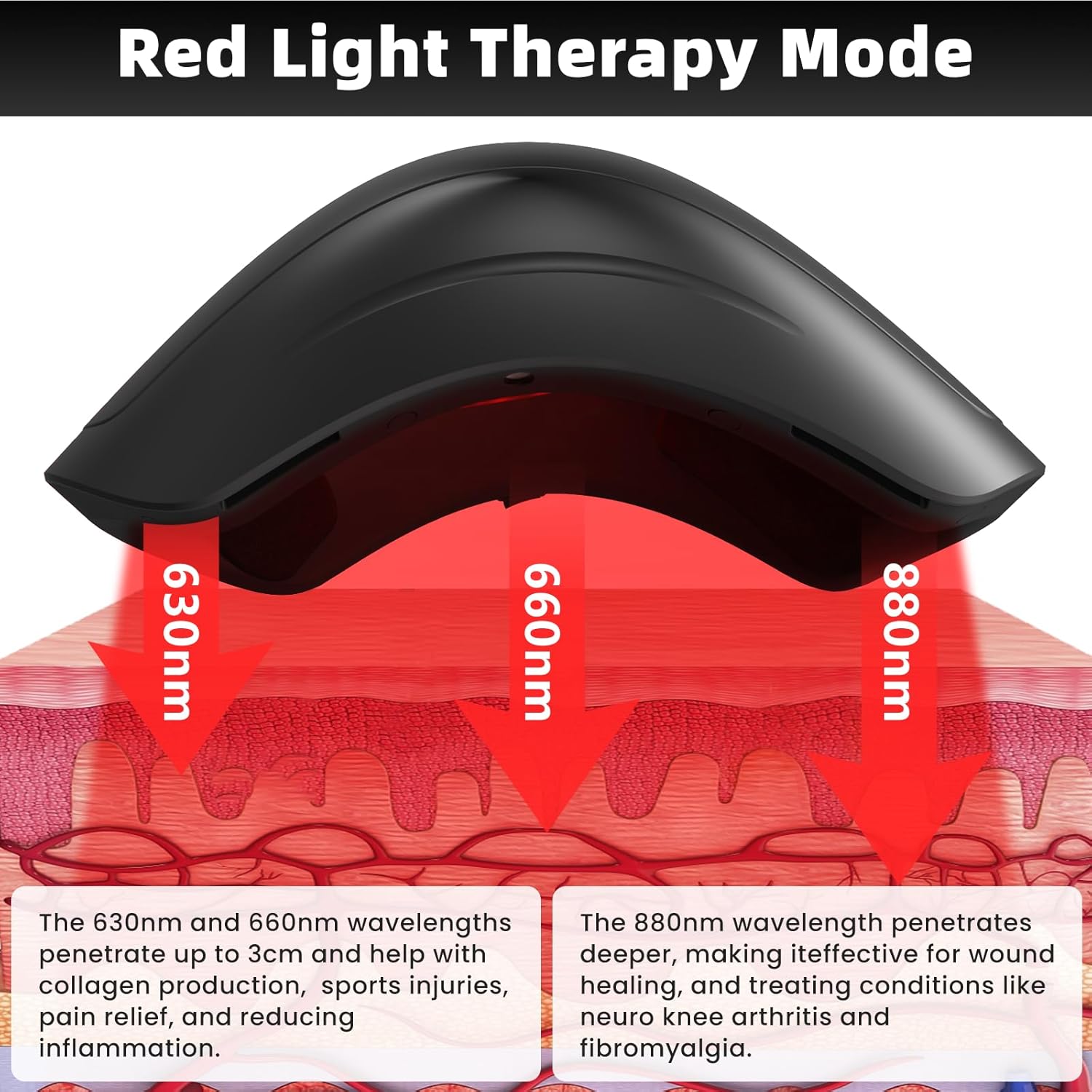 KTS® Laser Therapy Knee Massager for Pain Relief 2.0