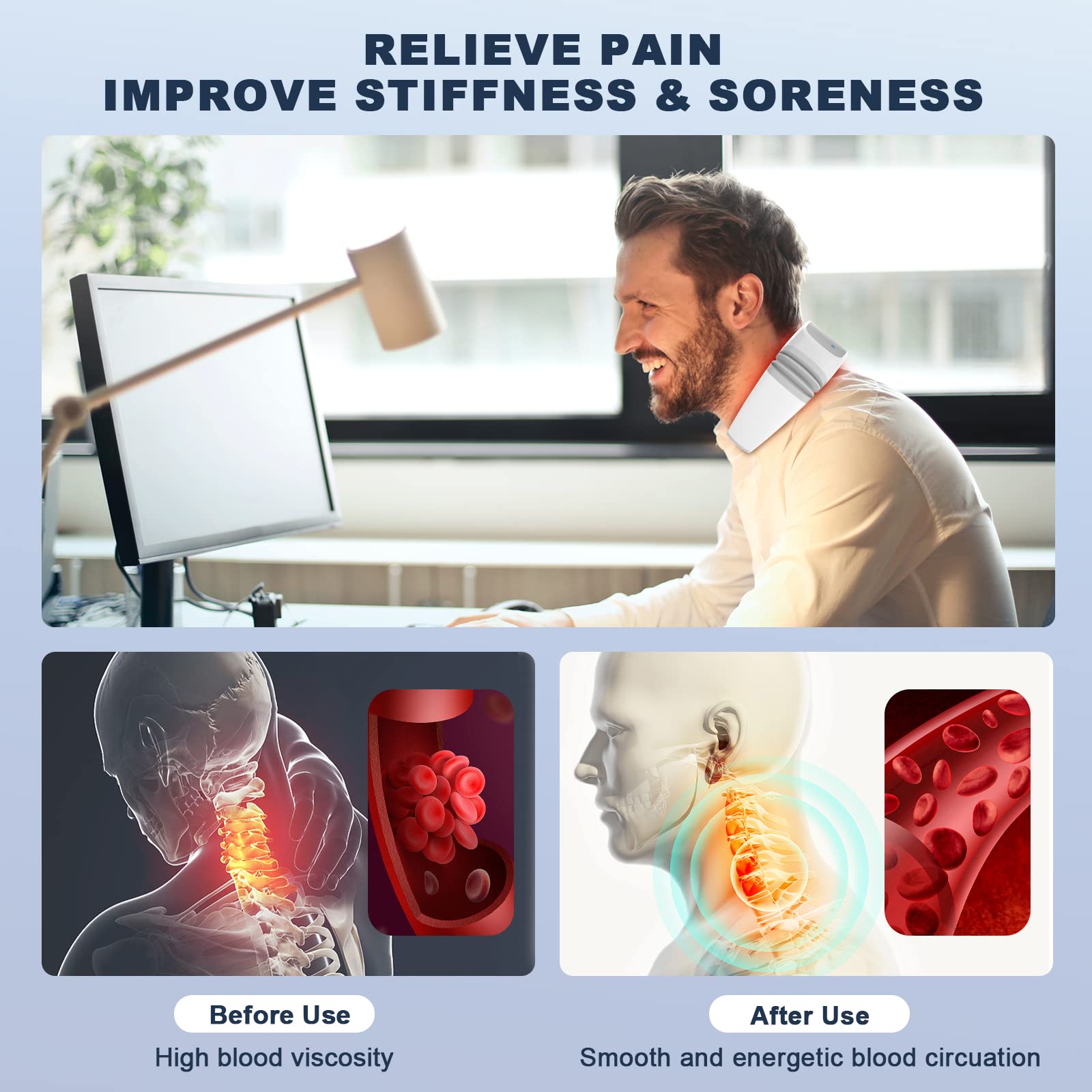 KTS® Red Light Therapy Device For Neck Pain