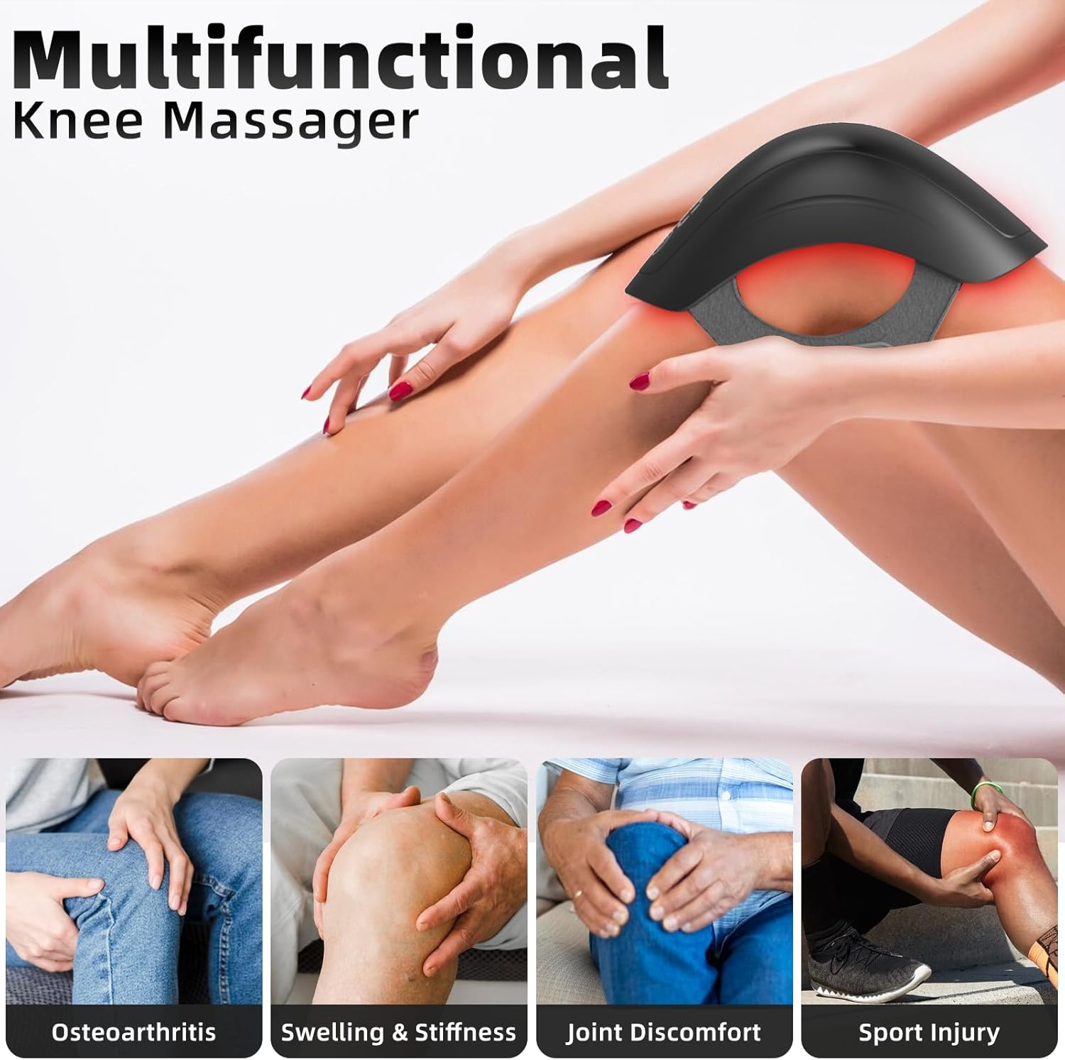 KTS® Laser Therapy Knee Massager for Pain Relief 2.0