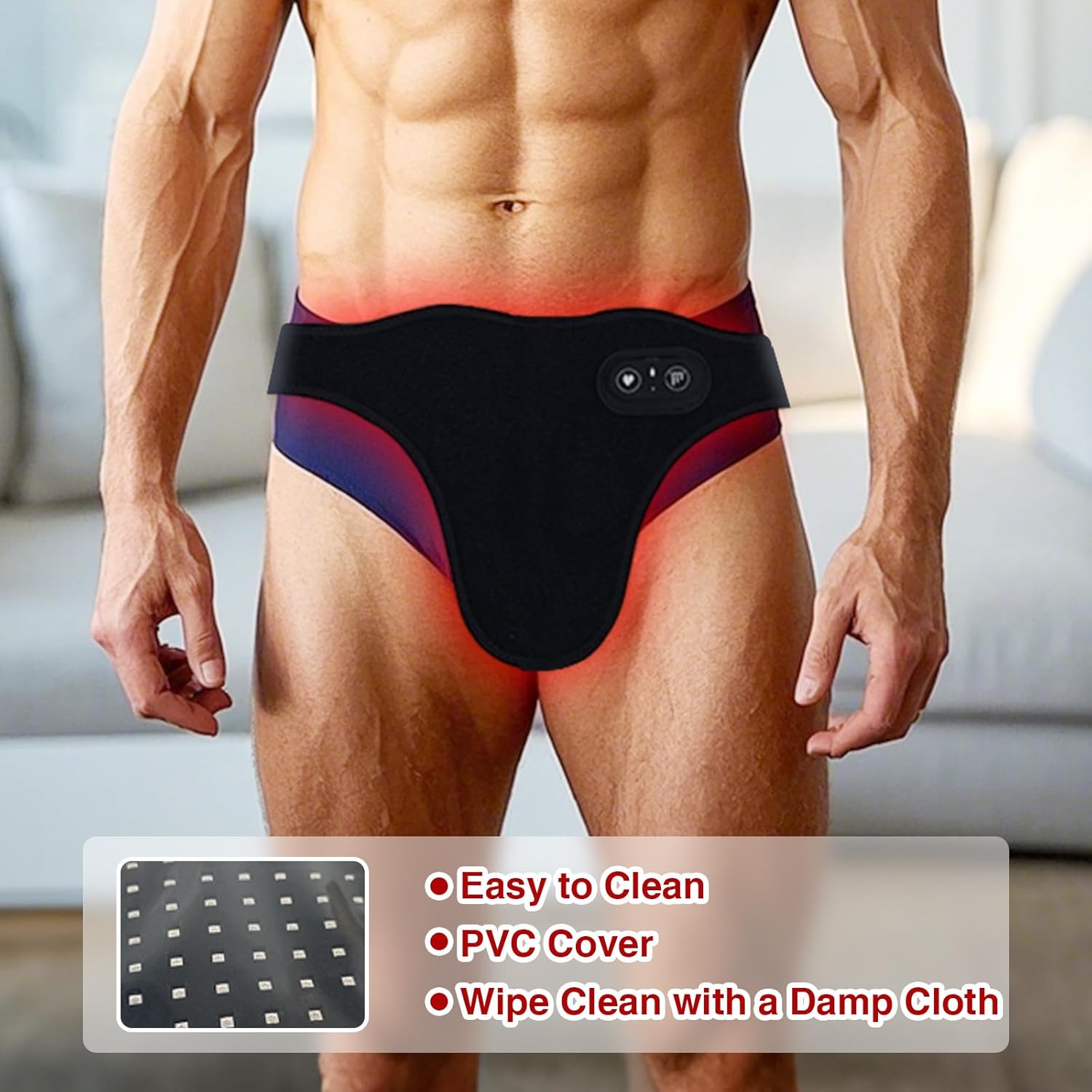 KTS Men's Prostate Wellness Light Therapy Device
