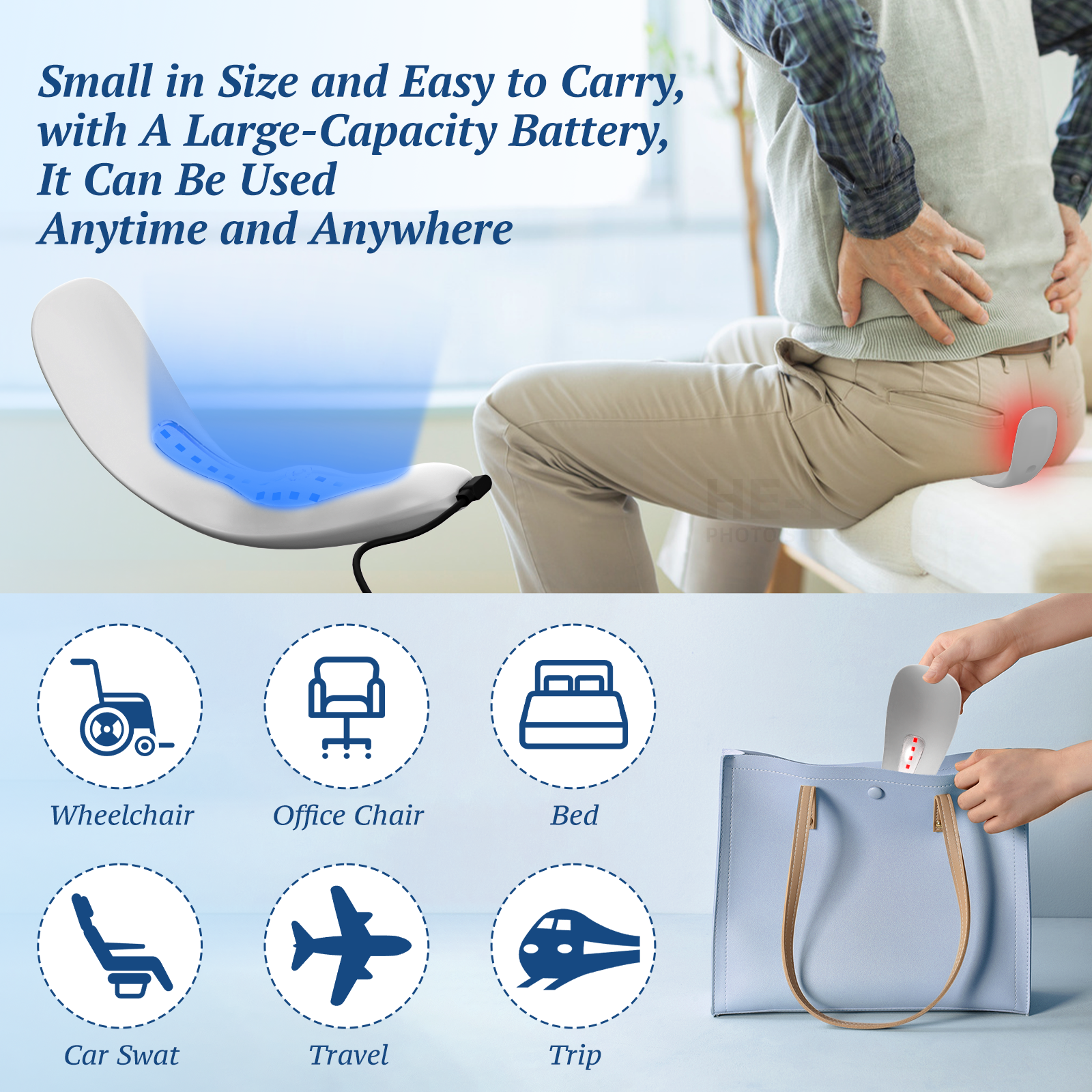 Portable Laser Hemorrhoids Treatment Device