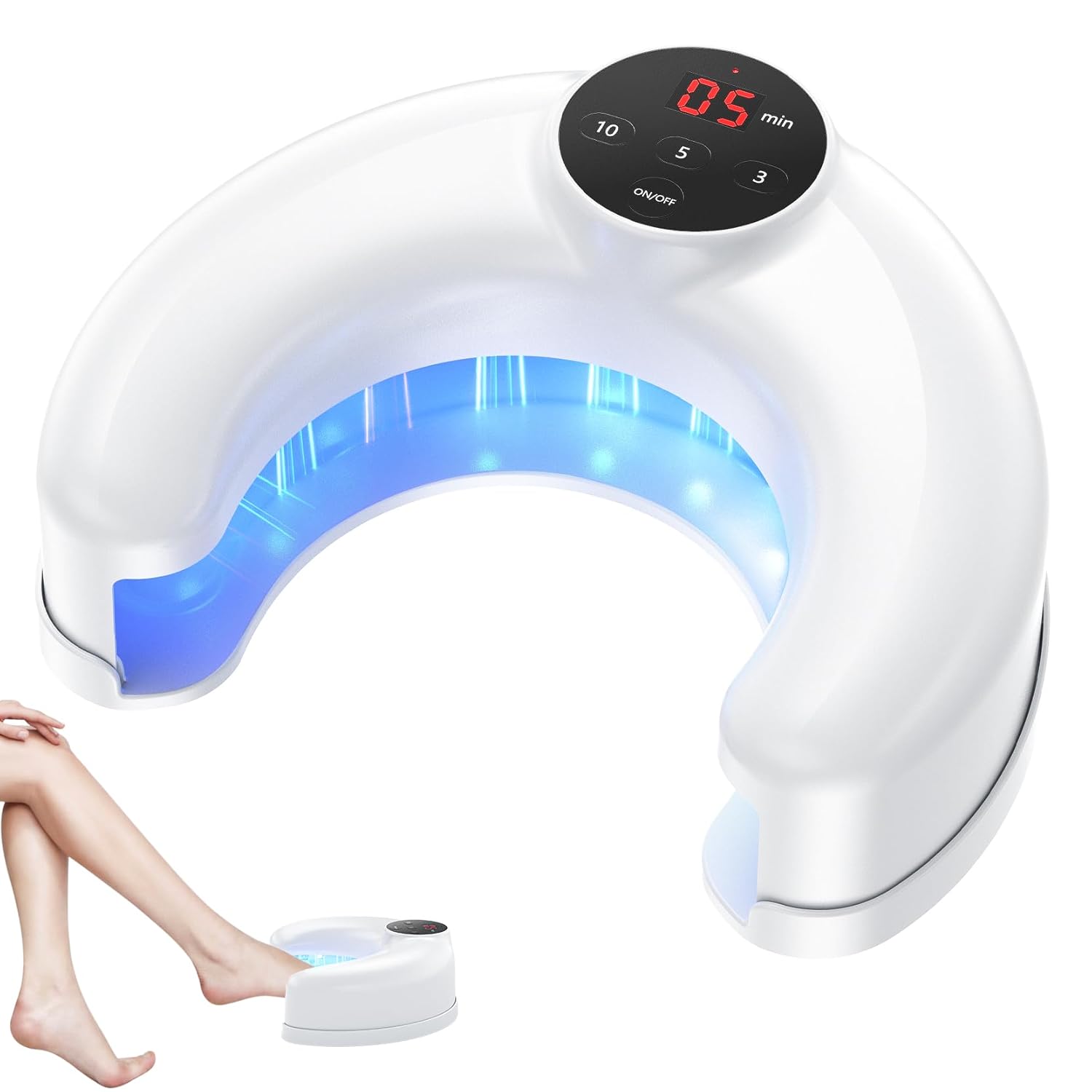 Wireless Nail Fungus Laser Treatment Devices for Multiple Toenails