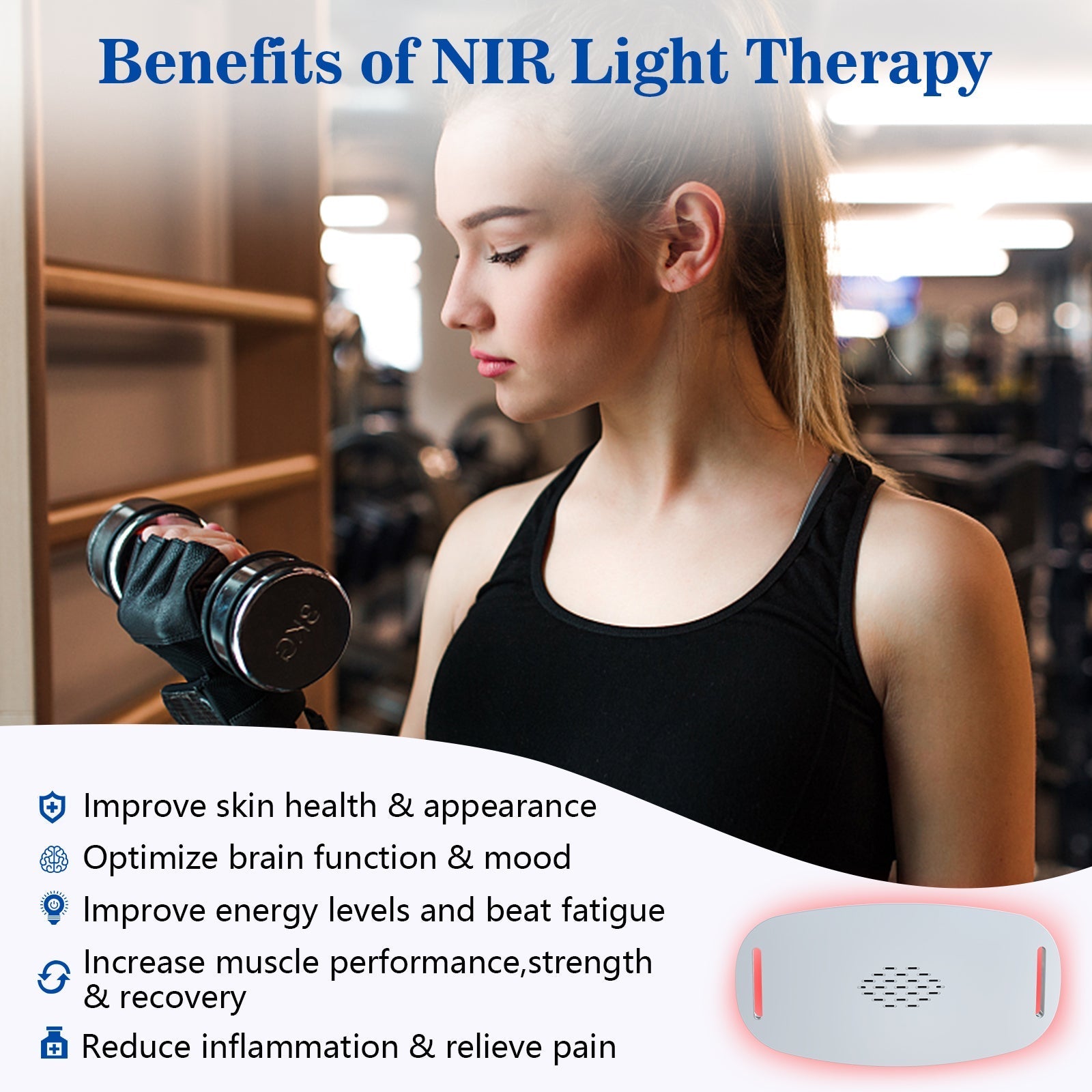 KTS® Red Light Therapy Panel
