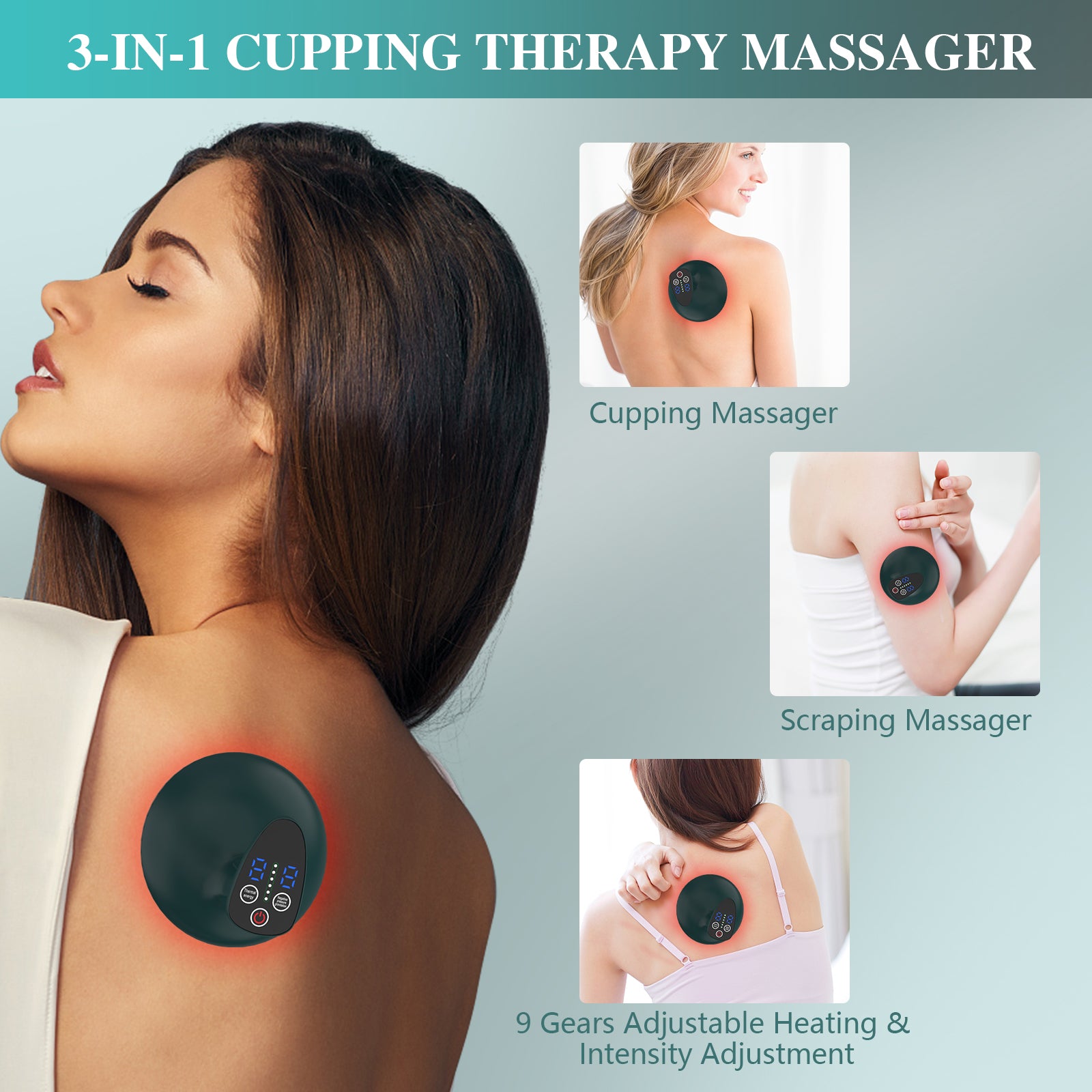 KTS® 3-in-1 Cupping Treatment Kit