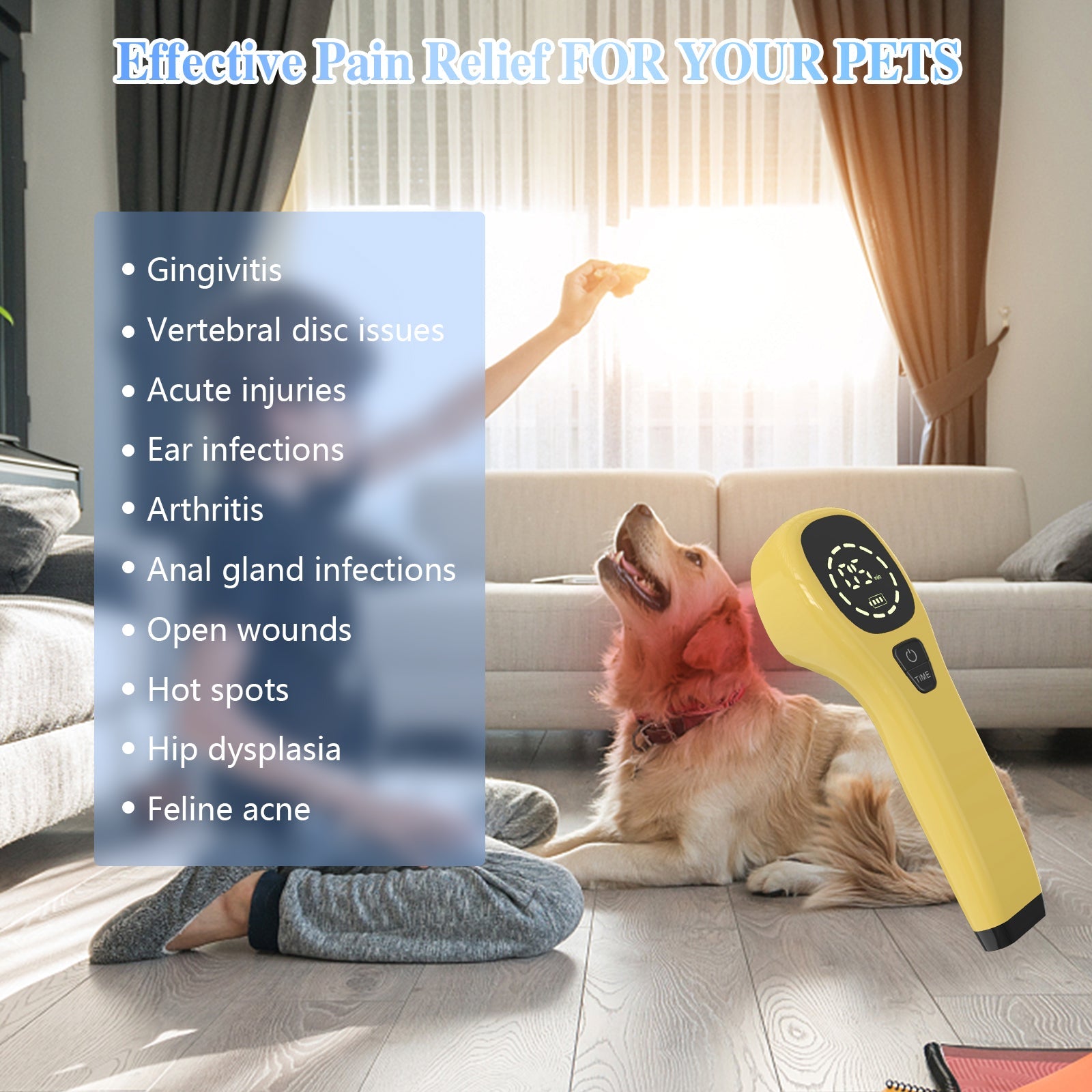 KTS® Pet Handheld Cold Laser Therapy Device