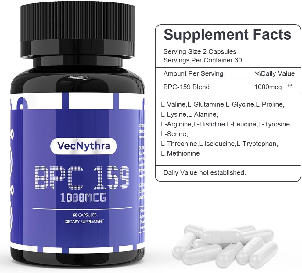 Collagen Peptide Capsules BPC 159
