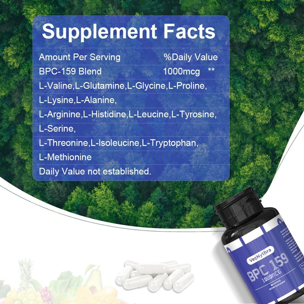 Collagen Peptide Capsules BPC 159