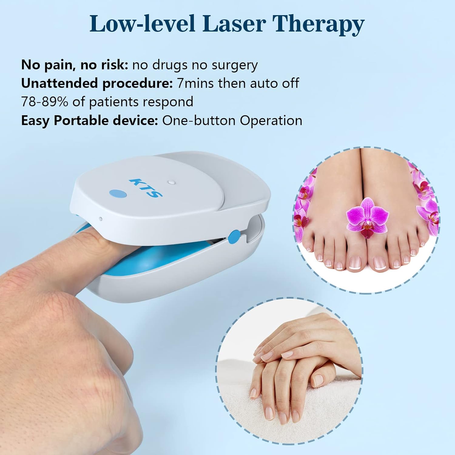 KTS® Nail Fungus Cleaning Device - Onychomycosis