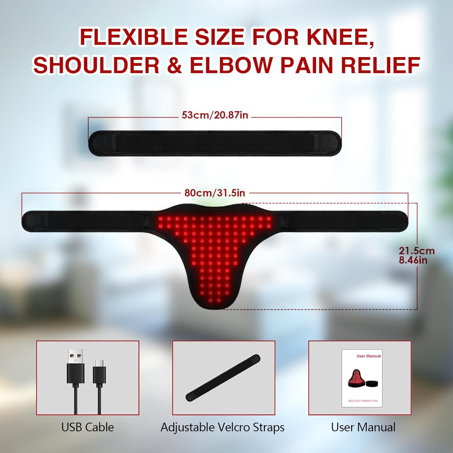 KTS Men's Prostate Wellness Light Therapy Device
