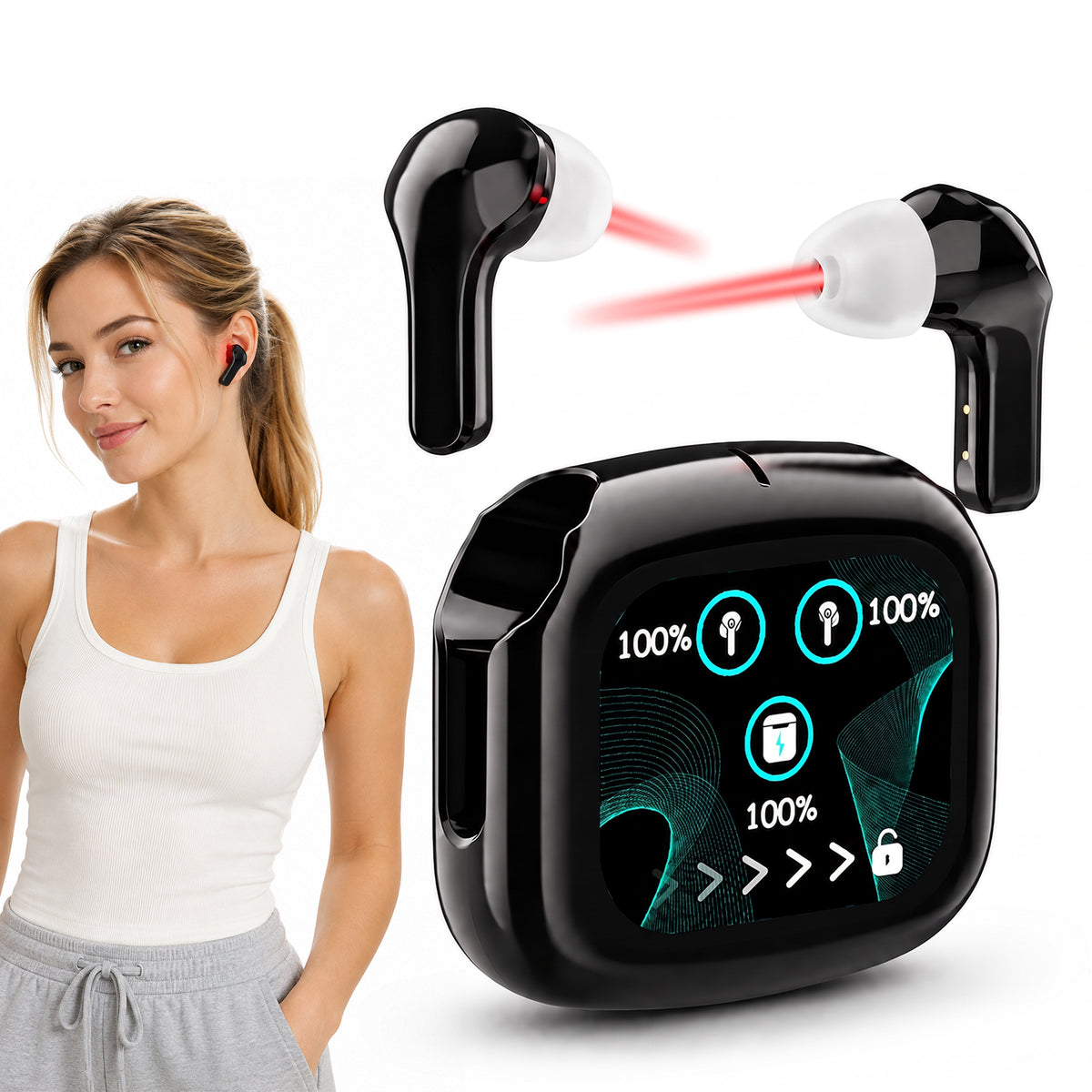 Red Light Therapy Device for Nose & Ears