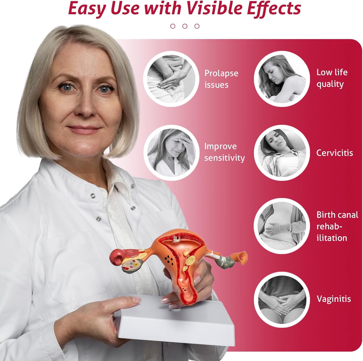 New Red Light Therapy Intimate Vaginal  Health Device Pro